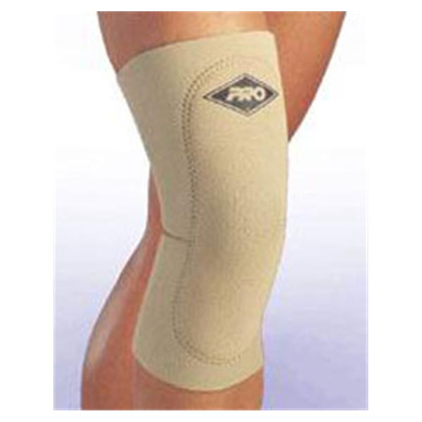 Pro Orthopedic Devices Brace Sleeve Adult Knee 1/8" Neoprene Beige Size 13" Medium Universal Ea - 110-2-0