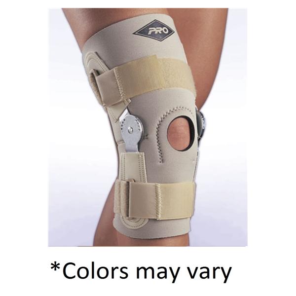 Pro Orthopedic Devices Brace Support Adult Knee 1/4" Neoprene Black Size Large Ea - 190-3-1