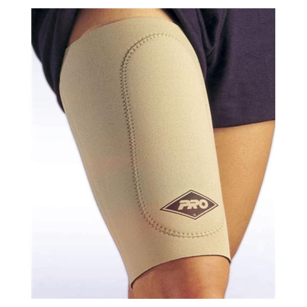 Pro Orthopedic Devices Sleeve Support Thigh Beige/Black Size Medium Ea - 500-2-01