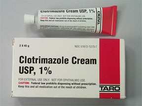 Taro - Antifungal 1% Strength Cream 2 X 45 Gram Tube - 51672127507