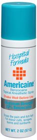 Americaine - Itch Relief 20% Strength Spray 2 oz. Can - 63736037882