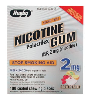 Actavis Rugby Stop Smoking Aid 2 mg Strength Gum - 536338601