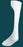 Patterson Medical Supply Rolyan Extra Flex Posterior Leaf Splint X-Large Right Leg - A369RX