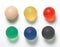 CanDo - Exercise Ball Set Tan / Yellow / Red / Green / Blue / Black Standard Size 2X-Light Resistance to X-Heavy Resistance - 10-1496