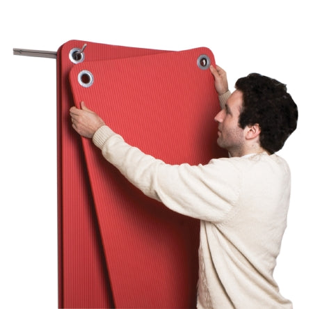 Fabrication Enterprises ArmaSport Wall Mat Hanger Holds 10 Mats - 32-1491