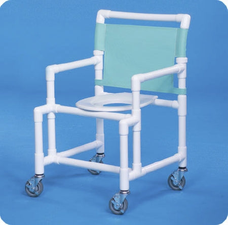Original - Shower Chair Fixed Arm PVC Frame Mesh Back 25-1/2 Inch Seat Width - SC9200 MS