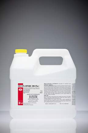 Fisher Scientific DECON-SPORE 200 Plus Surface Disinfectant Cleaner Peroxide Based Liquid Concentrate 1 gal. Jug Scented - 19547060