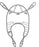 Joerns Healthcare Full Back Padded Sling Medium 850 lbs. Weight Capacity - NA1072