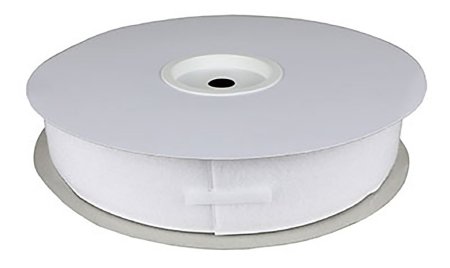 Fabrication Enterprises - Self-Adhesive Loop Strapping 2 Inch X 25 Yard White - 24-7031