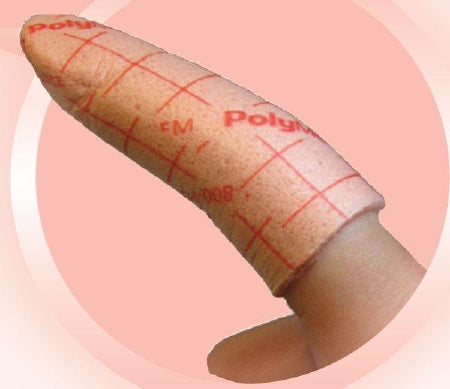 Ferris Manufacturing Polymem Finger / Toe Dressing PolyMem Polyurethane 2.6 to 3.0 Inch Circumference NonSterile - 4403