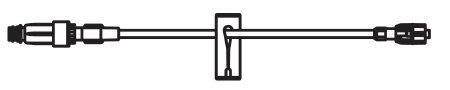 B. Braun Extension Set 8 Inch Tubing 1.6 mL Priming volume DEHP-Free - 352244