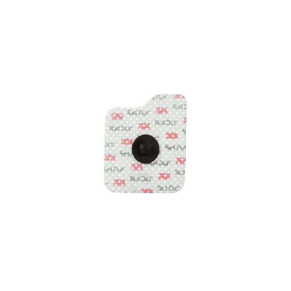 3M Healthcare Electrode Electrocardio Red Dot 1.56X1-1/4" Soft Cloth 1000/Case - 2670-5