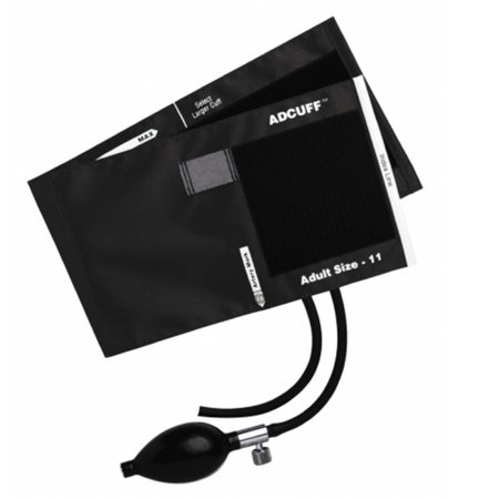 Adcuff - Blood Pressure Cuff and Bulb Adult Arm Medium Cuff 23 - 40 cm Nylon Cuff - 865-11ABK