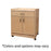Athletic Edge Cart Mobile Treatment 18X18X30" 2" Casters Ea - SMC-002-04O
