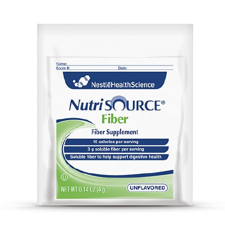 Nestle Healthcare Nutrition Nutrisource Fiber Oral Supplement Unflavored 4 Gram Individual Packet Powder - 10043900976485
