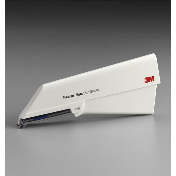 3M Healthcare Stapler Skin Precise Vista Stainless Steel Regular Trigger Pull Angled Head 6/Bx - 3998