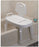 Fabrication Enterprises - Bath Transfer Bench Removable Arm Rail 16 to 21 Inch Seat Height 350 lbs. Weight Capacity - 45-2340