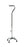 Fabrication Enterprises Fabrication Enterprises Small Base Quad Cane Aluminum 29 to 38 Inch Height Chrome - 43-2040