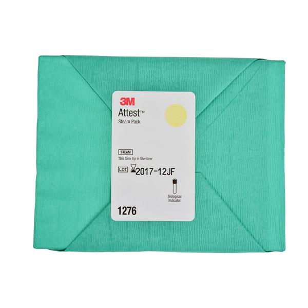 3M Healthcare Indicator Biological Attest Test Pack For Stm Strlzr/Ld Mntrng 25/Case - 1276