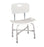 Fabrication Enterprises Fabrication Enterprises Shower Bench Removable Arm Aluminum Frame 15 to 20 Inch Height - 43-2410