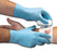 Dash Medical Gloves VitalGard Exam Glove Medium NonSterile Nitrile Standard Cuff Length Fully Textured Blue Not Chemo Approved - VNPF100