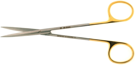 BR Surgical Scissors Metzenbaum 5-3/4 Inch Length Tungsten Carbide Straight Blunt - BR08-28415