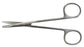BR Surgical BR Surgical Dissecting Scissors Kilner 4-3/4 Inch Length Surgical Grade Stainless Steel NonSterile Finger Ring Handle Curved Blunt/Blunt - BR08-31012