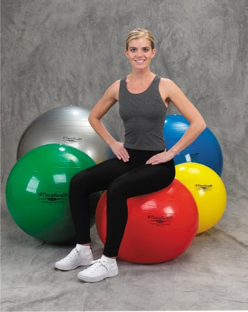 Thera-Band - Inflatable Exercise Ball Silver - 30-1885