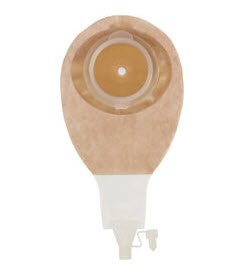 SenSura Post Op - Ostomy Pouch One-Piece System 12-1/4 Inch Length 3/8 to 3 Inch Stoma Drainable Flat, Trim to Fit - 19030