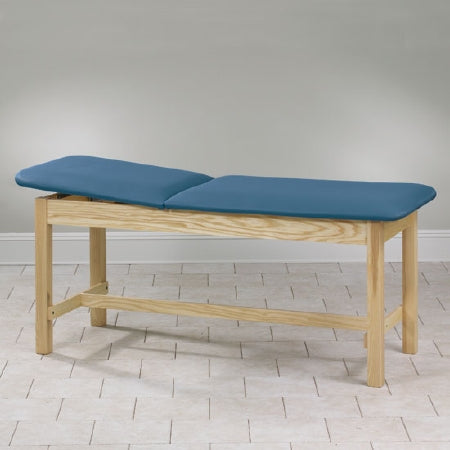 Clinton Industries ETA Classic Series H-Brace Treatment Table Fixed Height 400 Lbs. - 1010-27-3BK/1NT