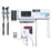 Connex Integrated Wall System Nellcor SpO2, SureTemp Plus Thermometry, BP Cuff & Cord Management System, Integrated MacroView Otoscope & Coaxial Ophthalmoscope, SureBP Non-Invasive Blood Pressure, Pulse Rate, MAP, Programmable Alarms, BP Averaging