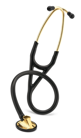 3M Littmann Master Cardiology Cardiology Stethoscope Black 1-Tube 27 Inch Tube Single Head Chestpiece - 2160