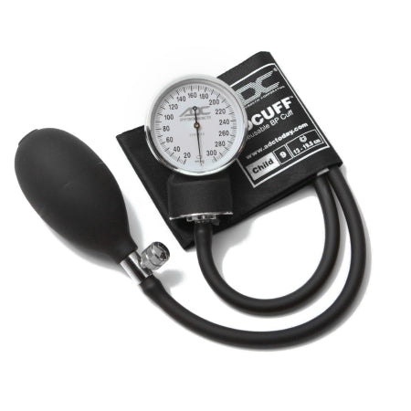 Prosphyg760 Series - Aneroid Sphygmomanometer Unit 2-Tubes Child Size 9 Cuff - 760-9CBK