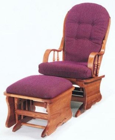 Graham-Field Graham Field Glider Rocker Specify Color When Ordering Fixed Armrests Specify Fabric When Ordering - CKD12F7TCOM