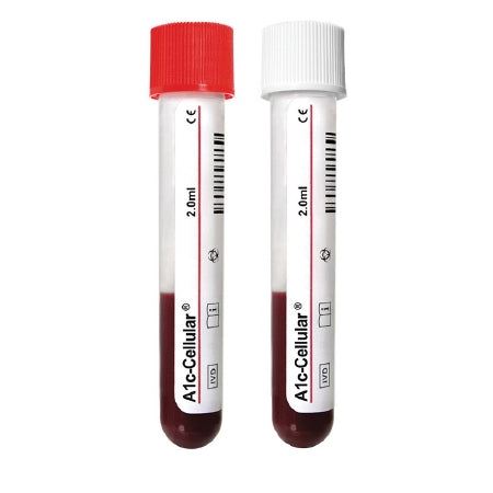 Streck Laboratories Immunoassay, Ionic Exchange HPLC Methodologies Control A1c-Cellular HbA1c Level 1, 2 2 X 2 mL - 211130