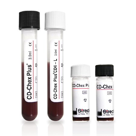 Streck Laboratories CD-Chex Plus Immunophenotyping Control Positive / Normal Level 1 X 2.5 mL - 213325