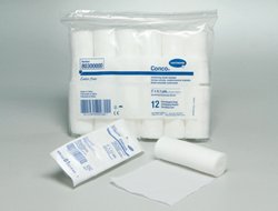 Hartmann Conco Conforming Bandage Woven Gauze 1-Ply 2 Inch X 4-1/10 Yard Roll Shape NonSterile - 80200000