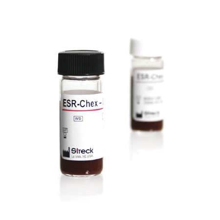 Streck Laboratories ESR-Chex Hematology Control Erythrocyte Sedimentation Rate Level 1 4 X 9 mL - 214014