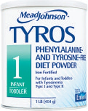 Mead Johnson Tyros 1 Pediatric Oral Supplement Vanilla Flavor 16 oz. Can Powder - 893001