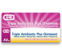 G & W - First Aid Antibiotic Ointment 30 Gram Tube - 00713062231