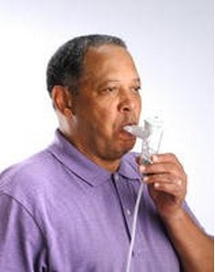 Monaghan Medical AeroEclipse II Breath Actuated Nebulizer 15 LPM Bottle Universal Mouthpiece - 69010