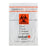 Medegen Medical Products, Specimen Transport Bag Clr/Blk/Rng Zip/ Flap Closure W/ Pch/ Fltpk 1000/Ca - 4915.ORG