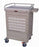 Harloff Value Line Medication Cart 22.5 X 29.5 X 46.75 Inch, 43.25 Inch, 43.25 Inch Writing Surface 8 Drawers Sand - VLT30BIN3