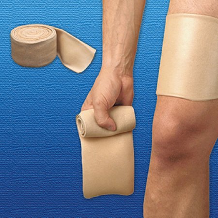 Silipos - Impregnated Elastic Tubular Support Bandage 3 Inch X 10 Foot Standard Compression Pull On Tan NonSterile - 10925