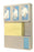Bowman - Protective Apparel Dispenser Vertical Mounted 5-Box Capacity Putty 5 X 16-1/2 X 25-1/4 Inch Plastic - 936727