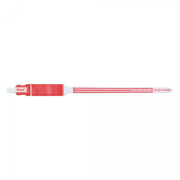 Precision Dynamics Corp. Wristband Identification Safeguard Tri-Laminate Red Adult / Pediatric 250/Box - 824-16-PDJ
