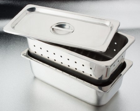 Dukal - Instrument Tray Perforated Stainless Steel 3.93 X 6.85 X 12.59 Inch - 4273P