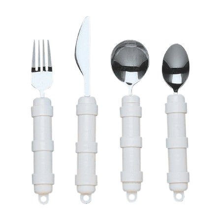 Fabrication Enterprises Soup Spoon Built-up Handle White Stainless Steel - 61-0003