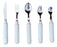 Fabrication Enterprises Comfort Grip Knife Straight White - 61-0040