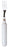 Fabrication Enterprises Comfort Grip Fork Straight White - 61-0041